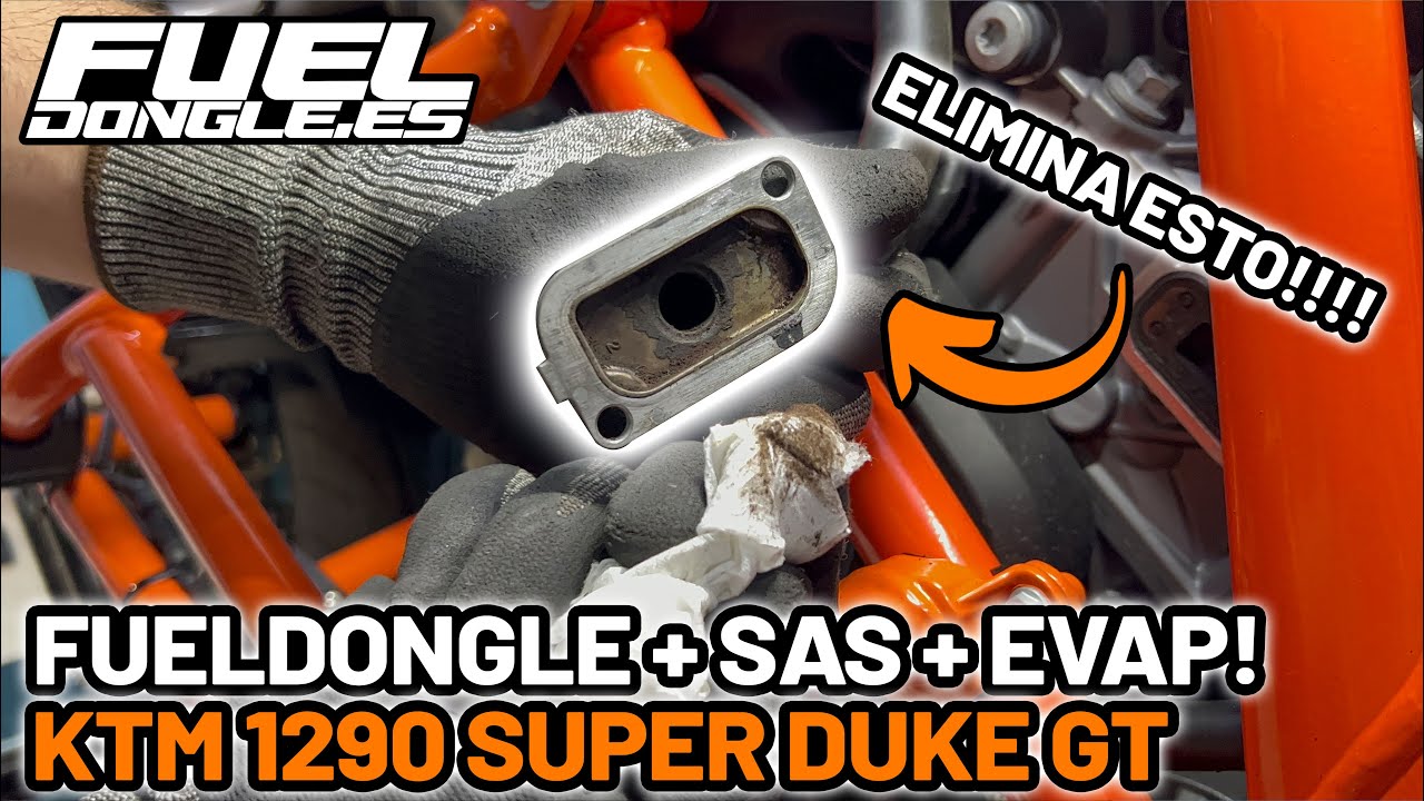 MEJORA EL RENDIMIENTO DE TU KTM 1290 SUPER DUKE GT - FUELDONGLE + SAS + EVAP