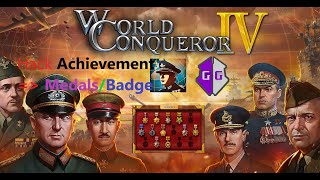 World Conqueror 4 hack Badge/Medals/Resource (Root & no Root) working 1001%
