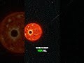 El verdadero tamaño de las estrellas. #astronomia #estrellas #universo #ia