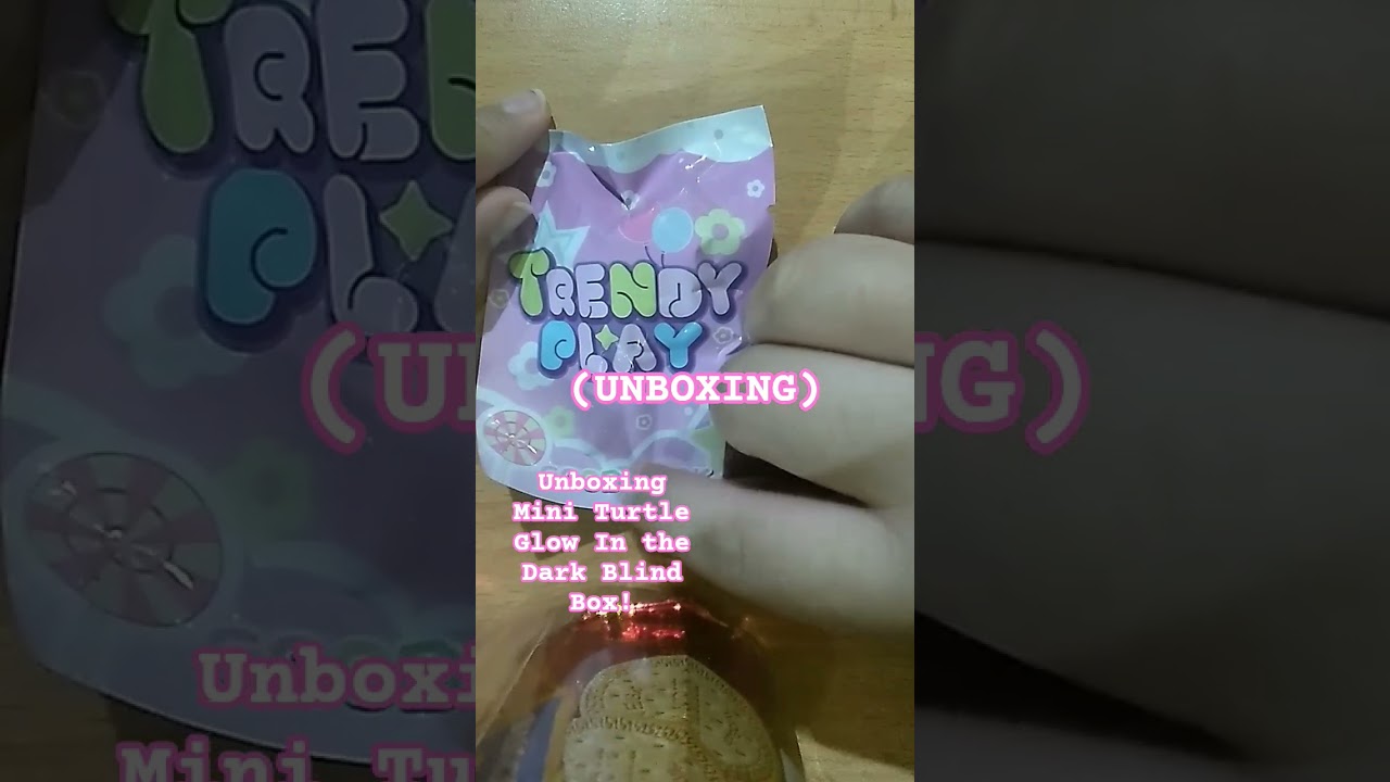 Unboxing Mini turtle Glow in the Dark Blind Box! 