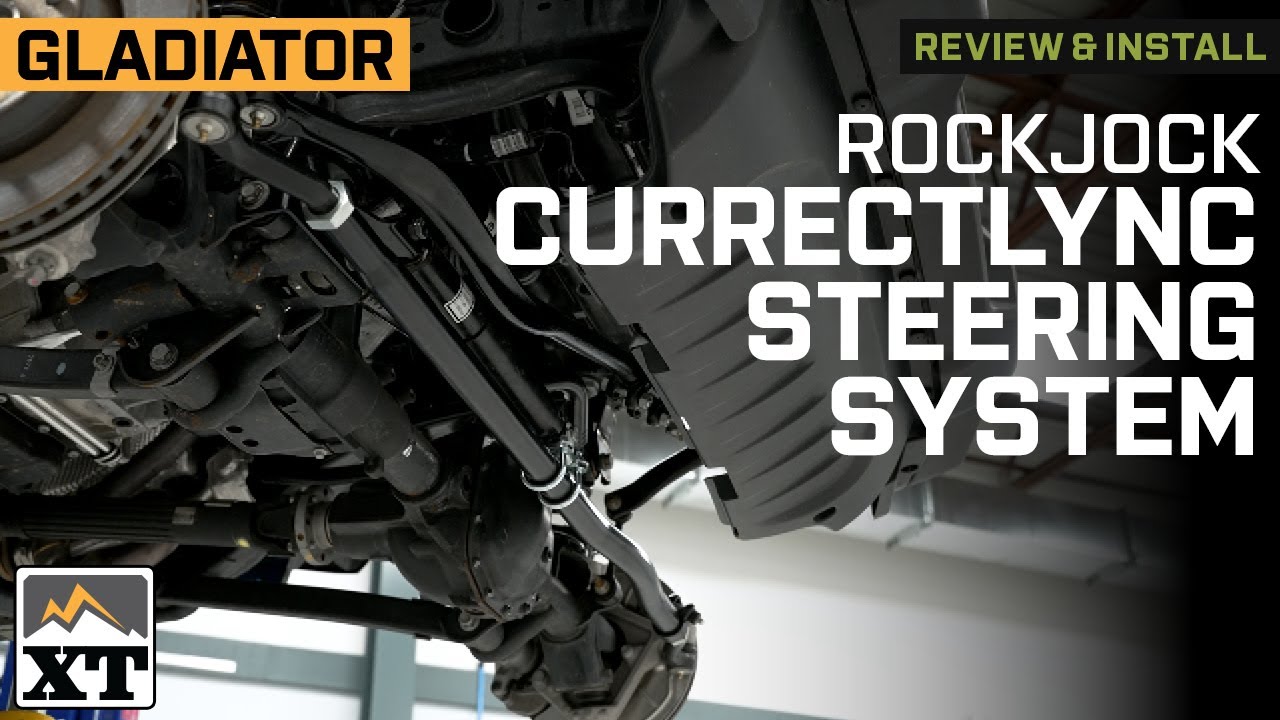 Jeep Gladiator JT RockJock Currectlync Heavy Duty Steering Review & Install