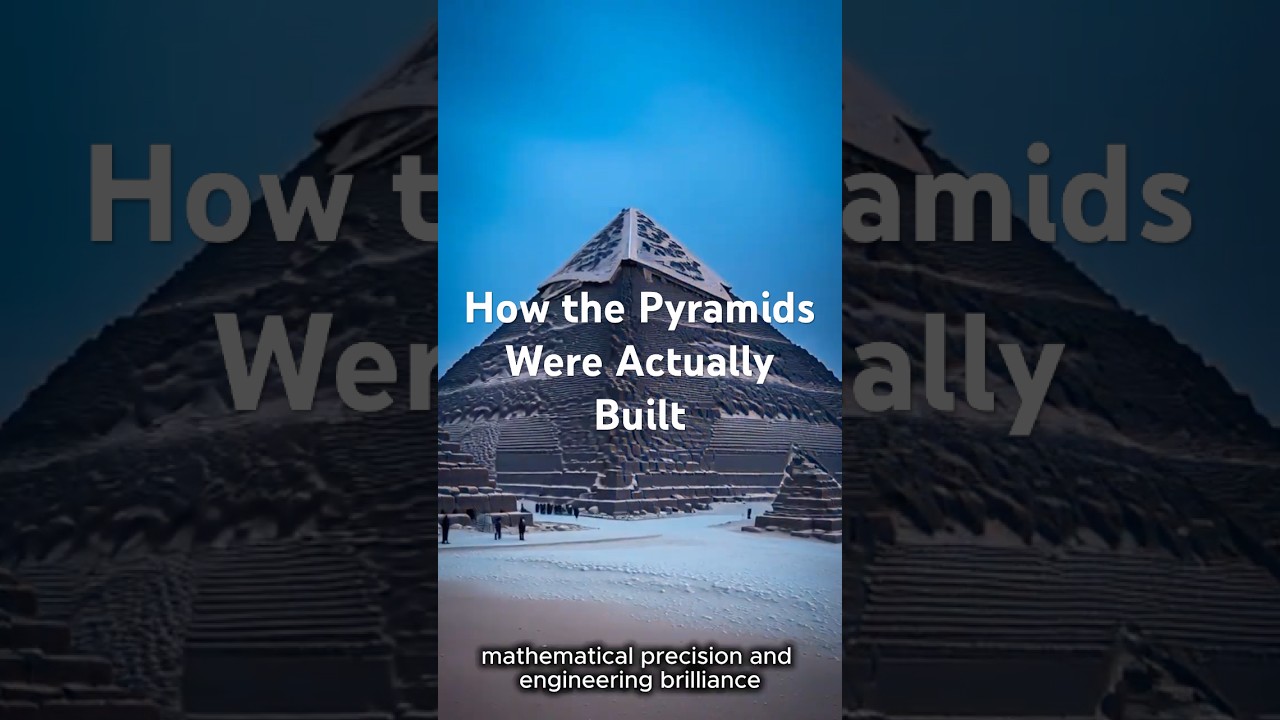 How the Pyramids Were Actually Built | Ancient Egypt