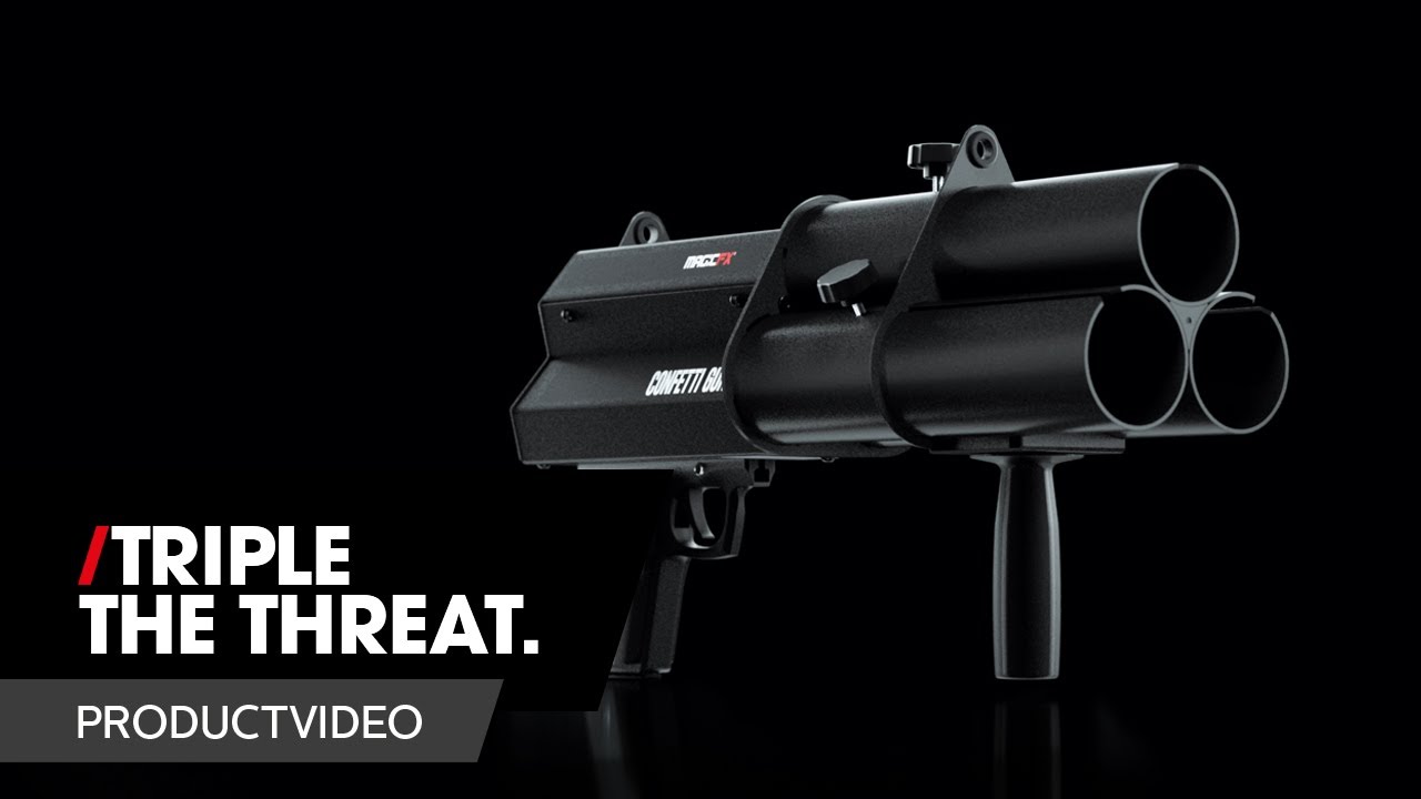 MAGIC FX CONFETTIGUN - YouTube