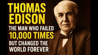 “Thomas Edison: The Man Who Failed 10,000 Times but Changed the World Forever”