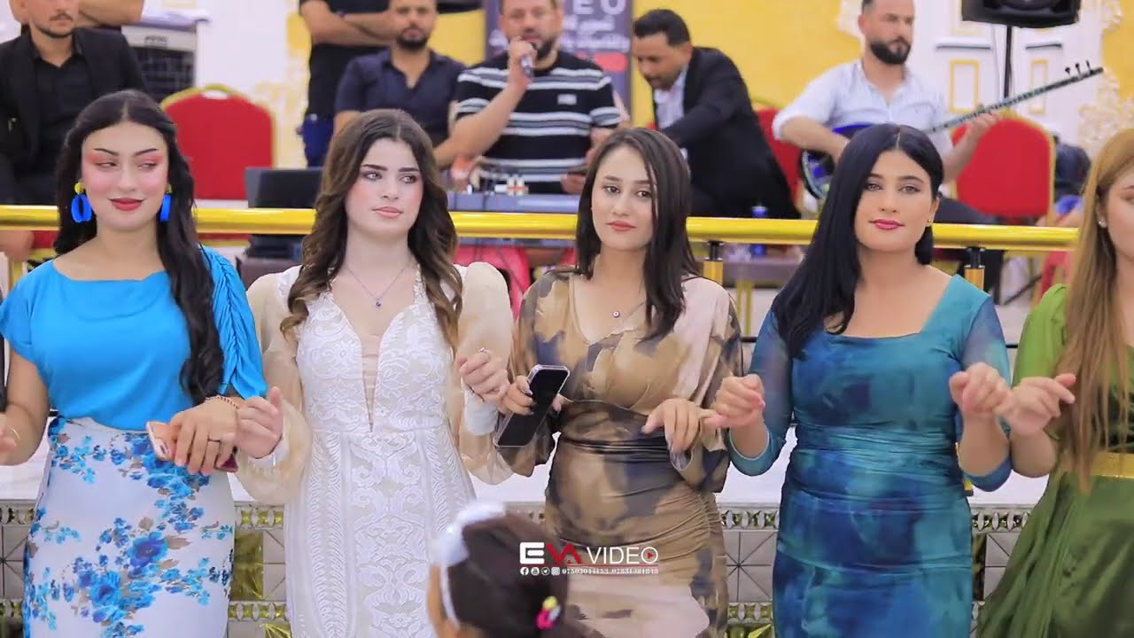 الفنان  نيشان بعدري حفلة زفاف قحطان و سولين في قاعة هانوفر شنكال جزء 5