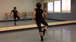 Dhs Danceline tryout routine with music part 1
