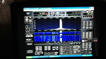 SDR Softrock Ensemble RXTX 40/30/20 Remote QSO on 20m band.