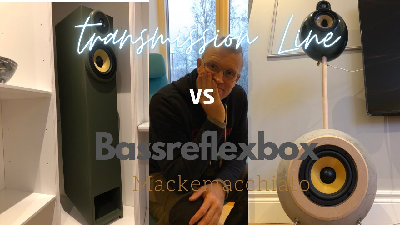 Transmission Line vs. Bassreflex box YouTube
