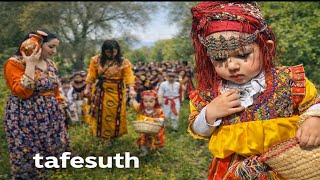 Tradition kabyle :tafsut par les enfants de la crèche Elina Leane