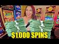 FIFTEEN $1,000 Spins And A $100,000 Bankroll Unleashed The CRAZIEST Day Ever!