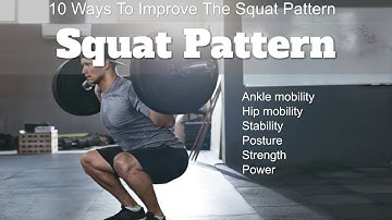 Squat Technique - 10 Exercises That Will Strengthen & Stabilize