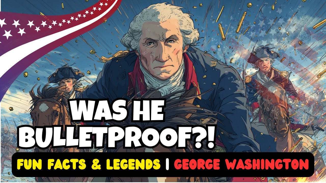 Fun Facts & Legends About George Washington | Kid-Friendly History In Anime Style!