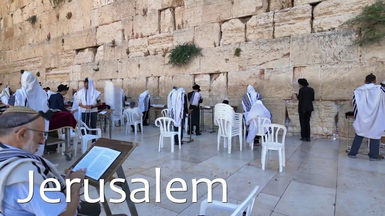 Jerusalem Walk - Western Wall → Old City | Into the Ancient Streets