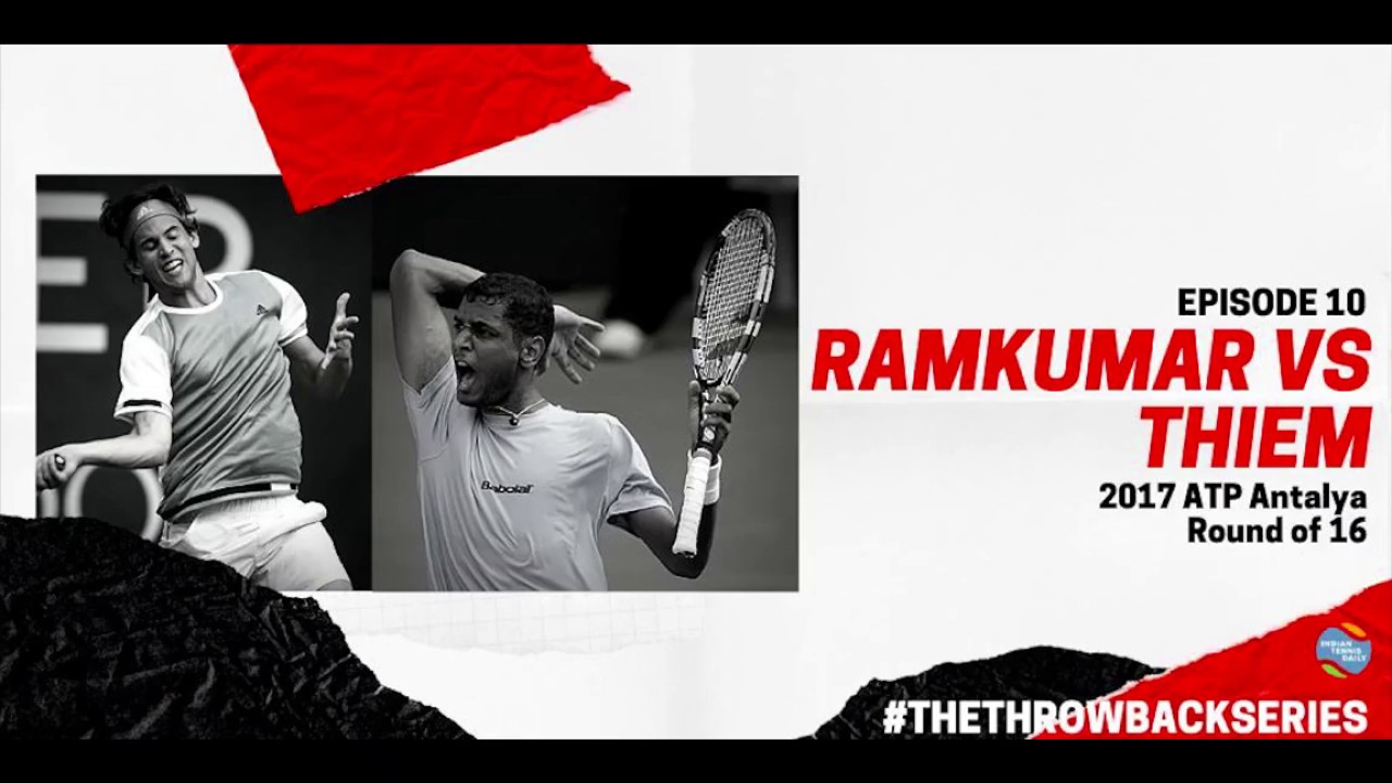 ATP 250 Antalya 2017 : Ramkumar Ramanathan vs Dominic Thiem