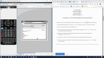 Question 1b - AP Calculus BC with the TI Nspire CX CAS - 2019 Free Response Questions
