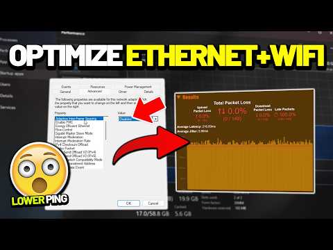 Best Ethernet Settings for GAMING & Performance (Lower Ping and Latency, Increase Speed)