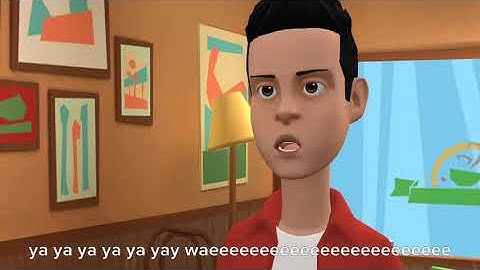 Weard sound on joey voice on plotagon