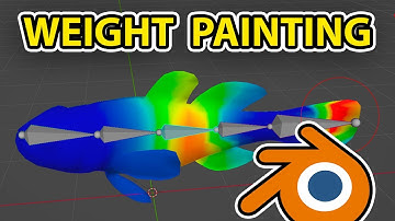 Weight Painting in Blender 3 👉 in 2 Minutes!