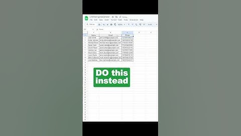 Google Sheets Quick Tip: Adding a New Column in Seconds!