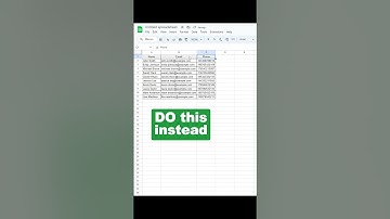 Google Sheets Quick Tip: Adding a New Column in Seconds!