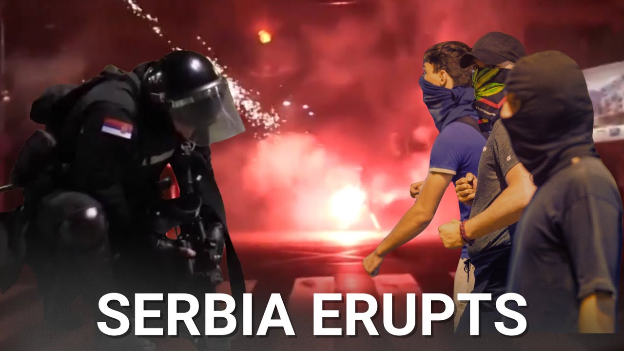 Tensions boil as Serbia protesters continue to clash