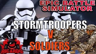 UEBS Stormtroopers vs Soldiers cuối cùng sử thi chiến đấu mô phỏng HD screenshot 5