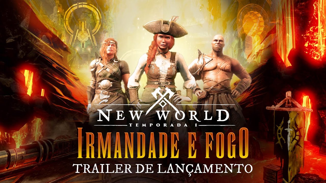 New World estreia oficialmente sua Temporada 1: Irmandade e Fogo