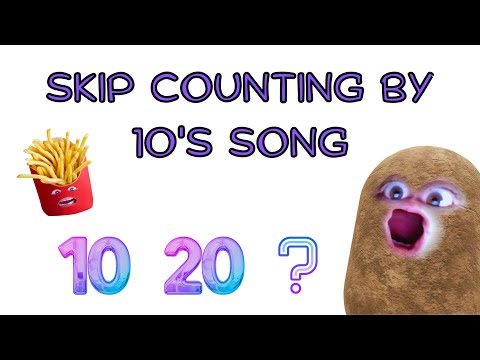 Fun skip counting by 10s song!