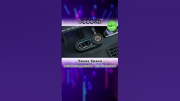 DECOKEE Magnetic SSD Enclosure & Hub: Your 4-in-1 Desk Solution