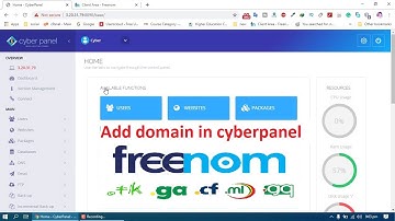 How to Connect Domain With VPS In CyberPanel freenom domain | freenom domain point to cyberpanel