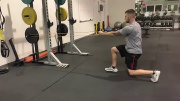 Split-Squat Stance 1-Arm Band Row