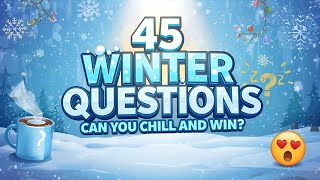 45 Fun Winter Trivia Questions! ❄️ Holiday, Food, Traditions, New Year & Winter Sports Quiz screenshot 4