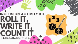 Inclusion Kit - Roll It, Count It, Write It Instructional Video