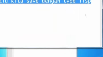 tutorial mudah belajar LISP (let in) [Philip Jan Arianto UDINUS]