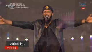 LYRICAL H.I. MINISTERING AT TIMEOUT WITH JESUS IN SALVATION MINISTERING WITH PAPA DAVID IBIYEOMIE.