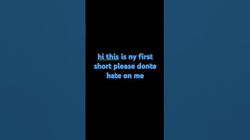 this is my first video please don