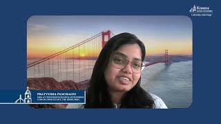 Alumni Speak | Pratyusha Panchagni | MBA at the University of San Diego