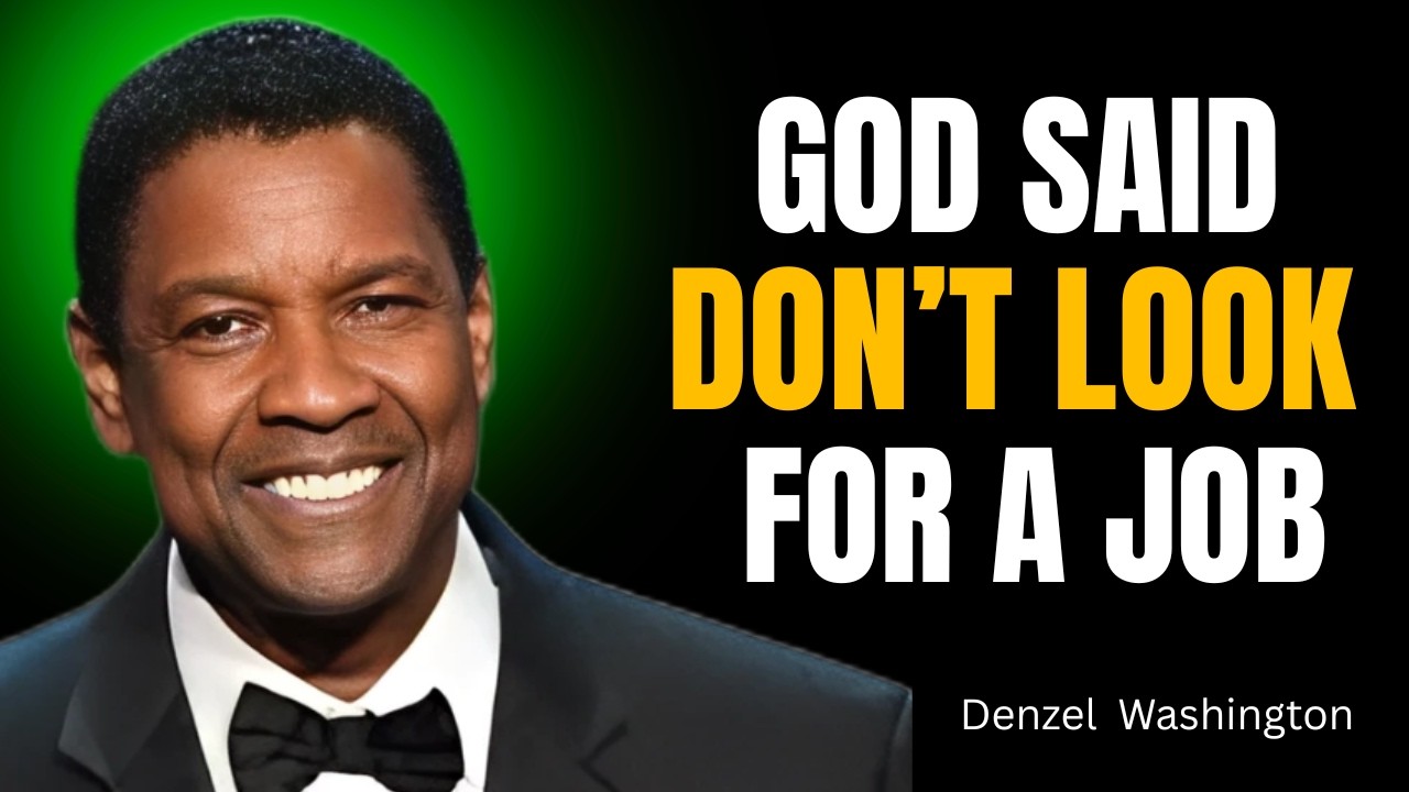 GOD SAID: STOP LOOKING FOR A JOB (WAKE UP NOW)