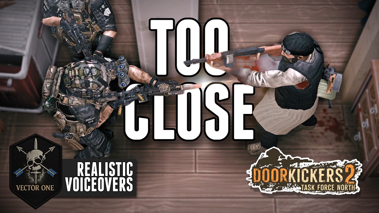 Zero Margin Hostage Rescue - Full Run Breakdown | Door Kickers 2