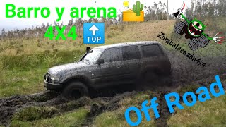BARRO Y ARENA 🏜️💪🔝 4X4 MUD & SAND, Off Road Galicia extreme mudding, crossing River