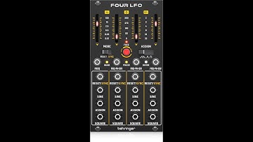 Behringer Four LFO - quad digital LFO module