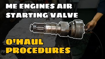ME ENGINES AIR STARTING VALVE O