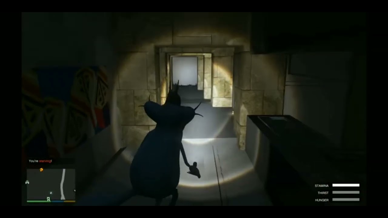 Oggy hide in secret tunnel aur secret door on GTA V last scene of GTA V mods 