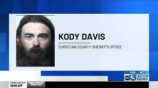 Tennessee man arrested on multiple drug and alcohol charges in Christian County