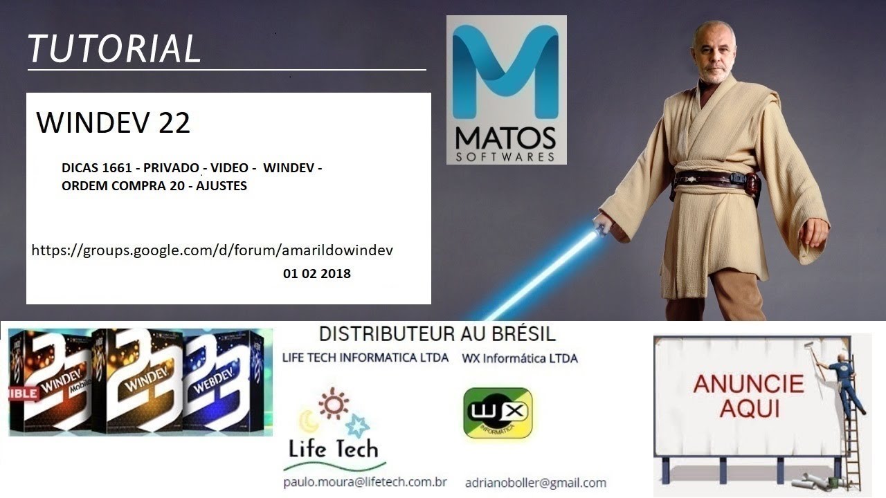 DICAS 1661 WINDEV OC P20 AJUSTES