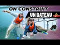 24h pour fabriquer un bateau avec du scotchen couple