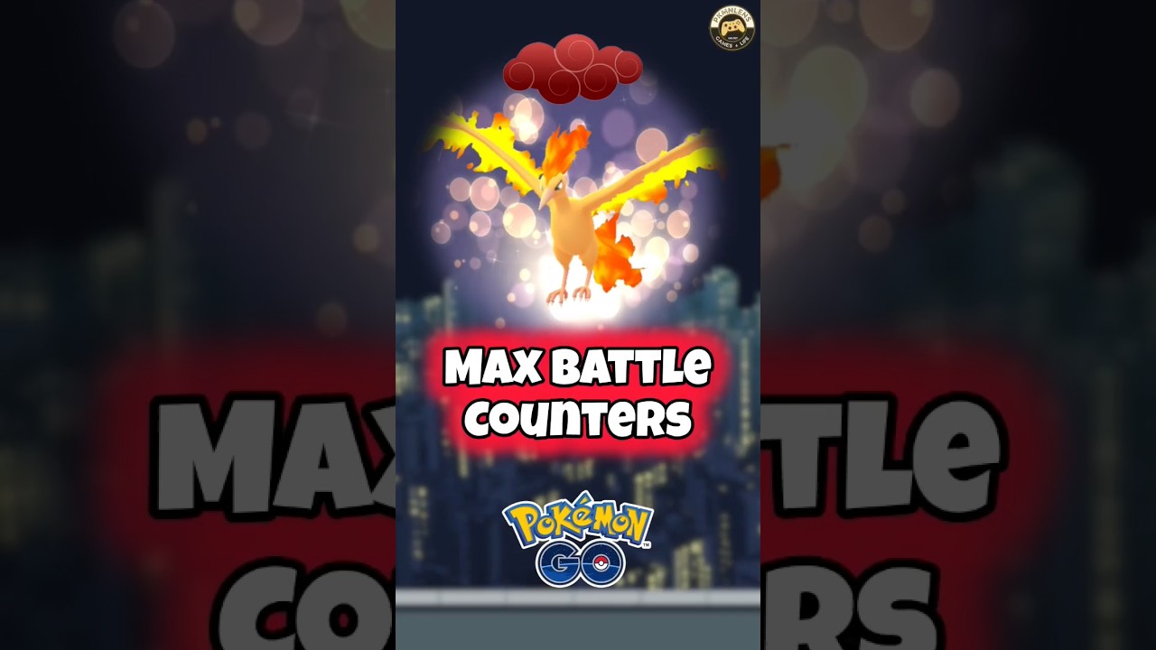 TOP COUNTERS for DYNAMAX MOLTRES in Pokemon GO 