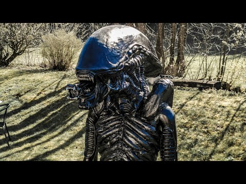 How to build a life size Xenomorph! AlienGoBoom