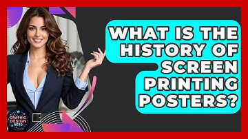 What Is The History Of Screen Printing Posters? - Graphic Design Nerd
