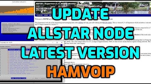 Allstar Node - Update 2022-Using Putty